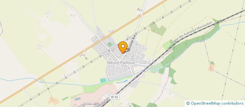 localisation de l'entreprise MONSIEUR MAXIME AUBARD à CHATEAUROUX