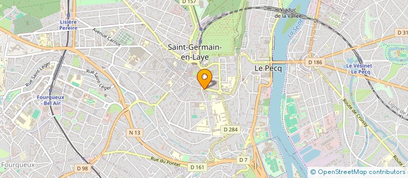 localisation de l'entreprise MONSIEUR MAXIME AUBERTIN  SAINT-GERMAIN-EN-LAYE