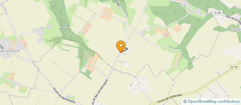 localisation de l'entreprise MONSIEUR MAXIME AUBRY  BEC-DE-MORTAGNE