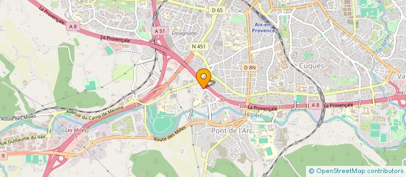 localisation de l'entreprise MONSIEUR MAXIME AUDIT à GARDANNE