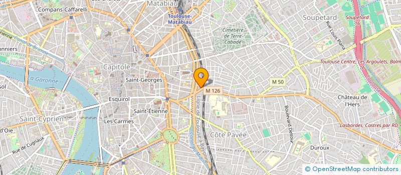 localisation de l'entreprise MONSIEUR MAXIME AUDOUARD à TOULOUSE