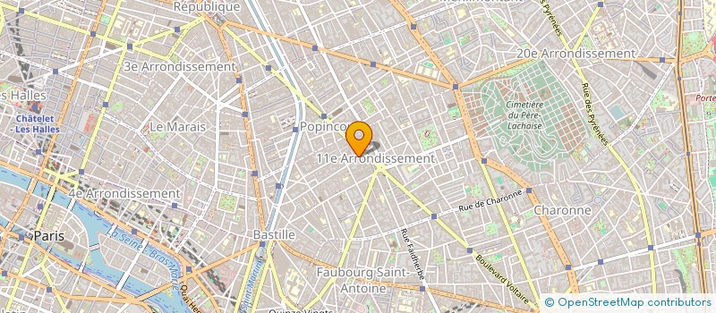 localisation de l'entreprise MONSIEUR MAXIME AUGE  PARIS