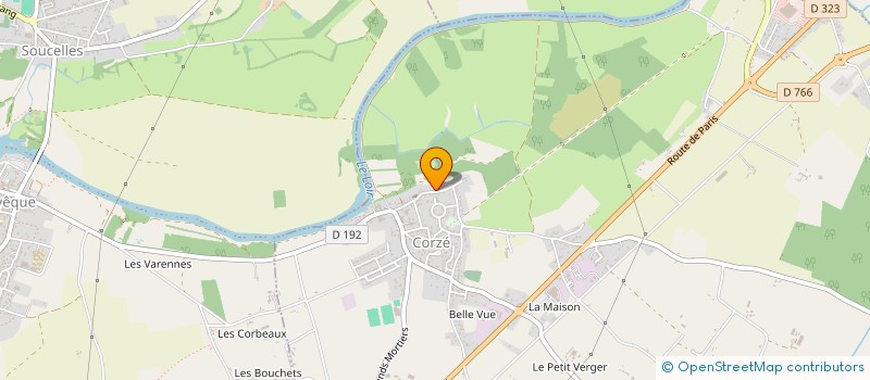 localisation de l'entreprise MONSIEUR MAXIME AUGER  CORZE