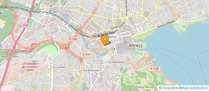 localisation de l'entreprise MONSIEUR MAXIME AUSTRUY à ANNECY