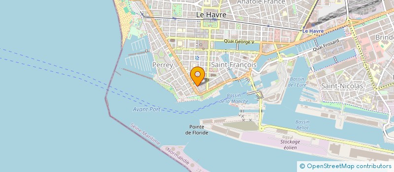 localisation de l'entreprise MONSIEUR MAXIME AUTHIER  LE HAVRE