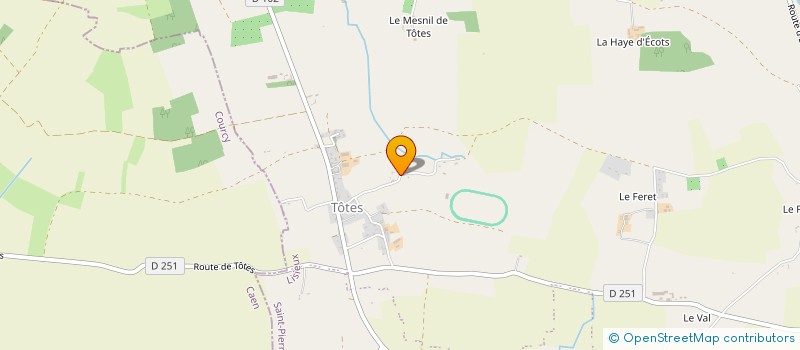 localisation de l'entreprise MONSIEUR MAXIME AUVRAY  SAINT-PIERRE-EN-AUGE