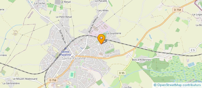 localisation de l'entreprise MONSIEUR MAXIME AVERTY à SAINTE-PAZANNE