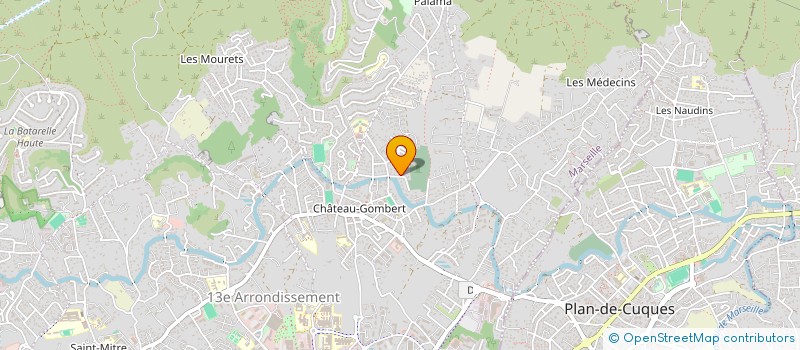 localisation de l'entreprise MONSIEUR MAXIME AZARA  MARSEILLE