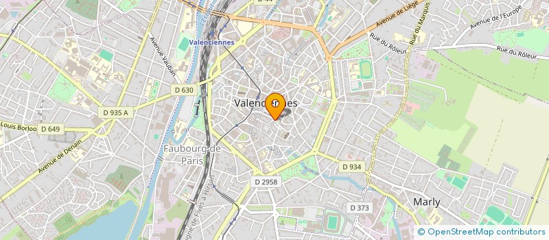 localisation de l'entreprise MONSIEUR MAXIME BAC  VALENCIENNES