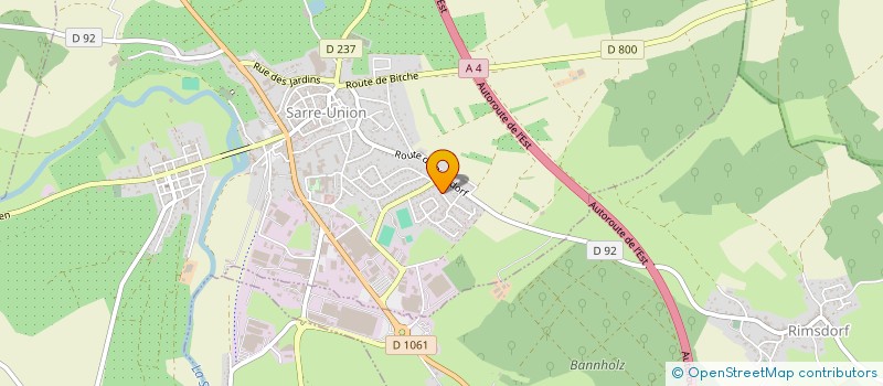 localisation de l'entreprise MONSIEUR MAXIME BACH  KESKASTEL