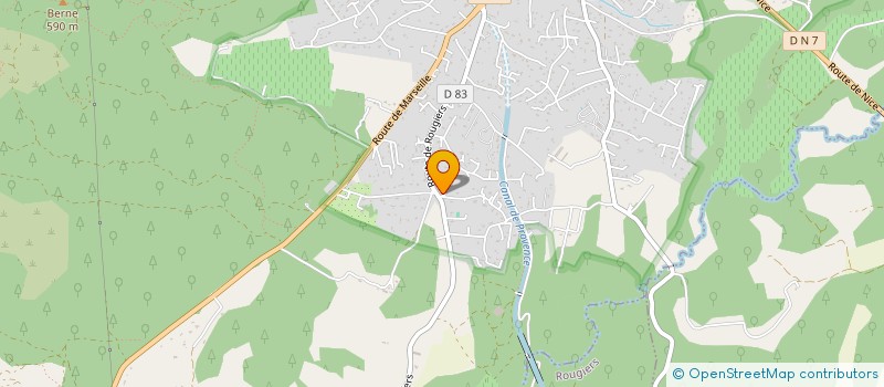 localisation de l'entreprise MONSIEUR MAXIME BACULARD à SAINT-MAXIMIN-LA-SAINTE-BAUME