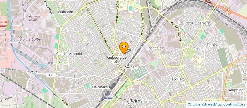 localisation de l'entreprise MONSIEUR MAXIME BADET  REIMS