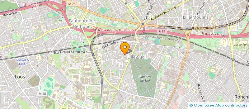 localisation de l'entreprise MONSIEUR MAXIME BAELDE  LILLE