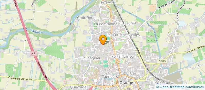 localisation de l'entreprise MONSIEUR MAXIME BAGAGLIA à ORANGE