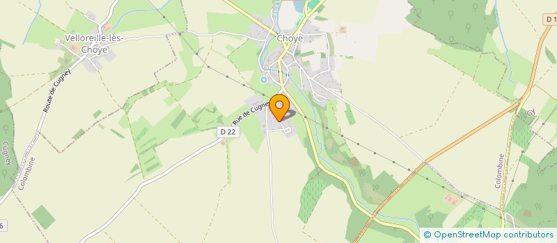 localisation de l'entreprise MONSIEUR MAXIME BAILLY  COLOMBINE