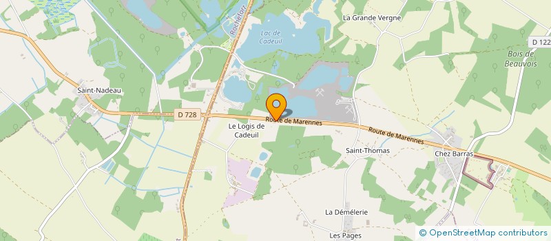 localisation de l'entreprise MONSIEUR MAXIME BALAT  SAINTE-GEMME