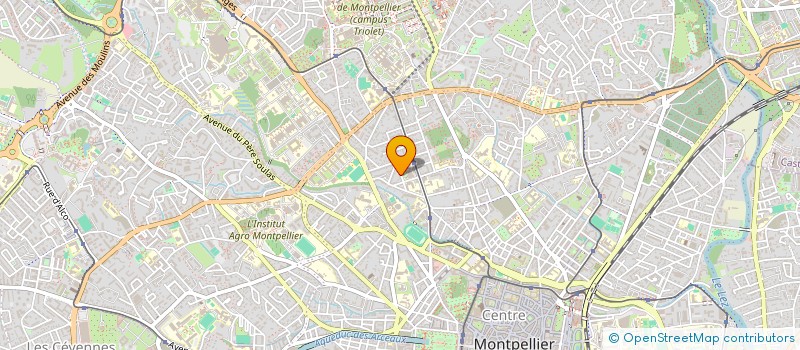 localisation de l'entreprise MONSIEUR MAXIME BALDY à MONTPELLIER