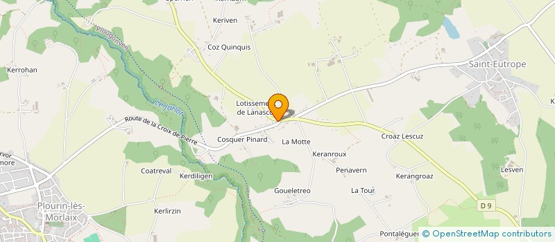 localisation de l'entreprise MONSIEUR MAXIME BALME  PLOUGONVEN