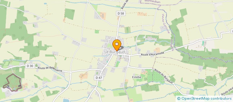 localisation de l'entreprise MONSIEUR MAXIME BALON DEMONMEROT  LE BURGAUD