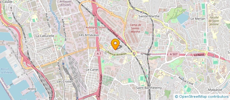 localisation de l'entreprise MONSIEUR MAXIME BARBARIN à MARSEILLE