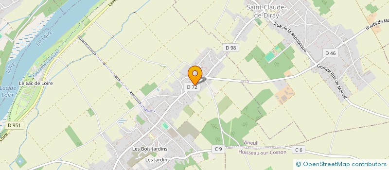 localisation de l'entreprise MONSIEUR MAXIME BARBAROUX à VINEUIL