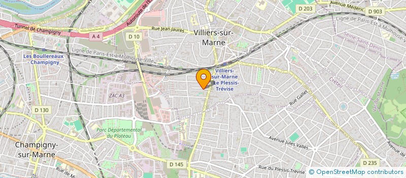 localisation de l'entreprise MONSIEUR MAXIME BARBIER à VILLIERS-SUR-MARNE