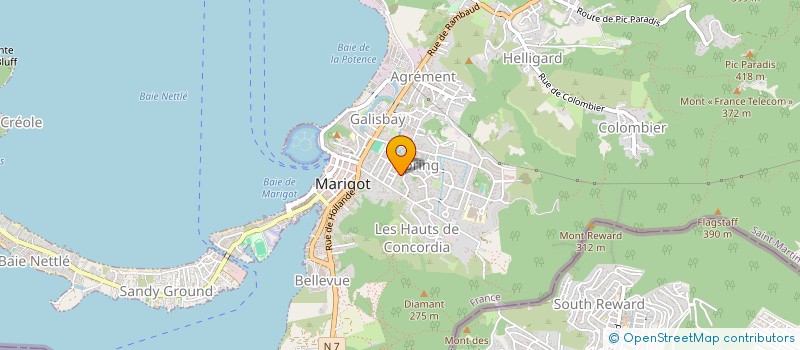 localisation de l'entreprise MONSIEUR MAXIME BARDIN à SAINT MARTIN