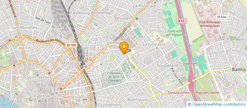 localisation de l'entreprise MONSIEUR MAXIME BARDON à TOULOUSE
