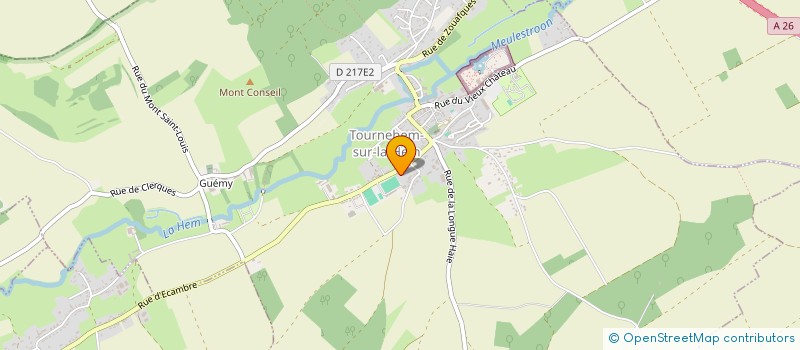 localisation de l'entreprise MONSIEUR MAXIME BARON  TOURNEHEM-SUR-LA-HEM
