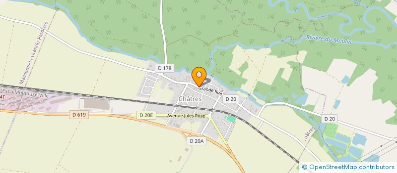 localisation de l'entreprise MONSIEUR MAXIME BAROTTE  CHATRES