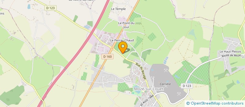 localisation de l'entreprise MONSIEUR MAXIME BARRE  MOZE-SUR-LOUET