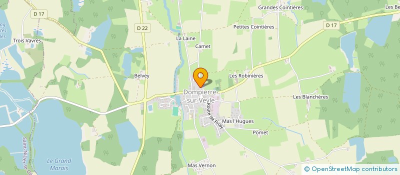 localisation de l'entreprise MONSIEUR MAXIME BARREAU à DOMPIERRE-SUR-VEYLE