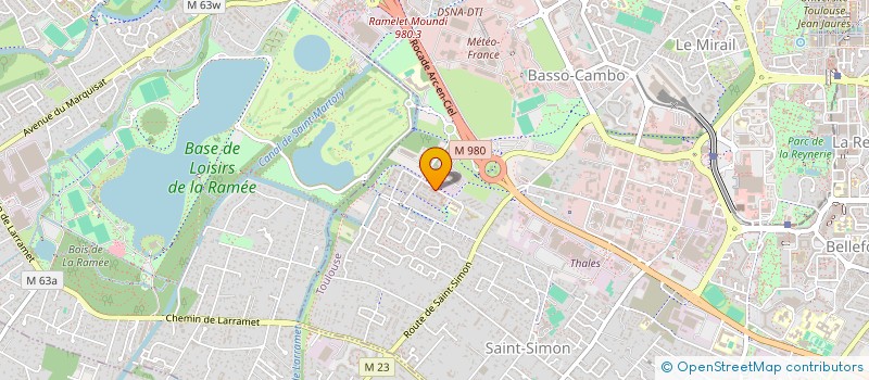 localisation de l'entreprise MONSIEUR MAXIME BARRERE à TOULOUSE