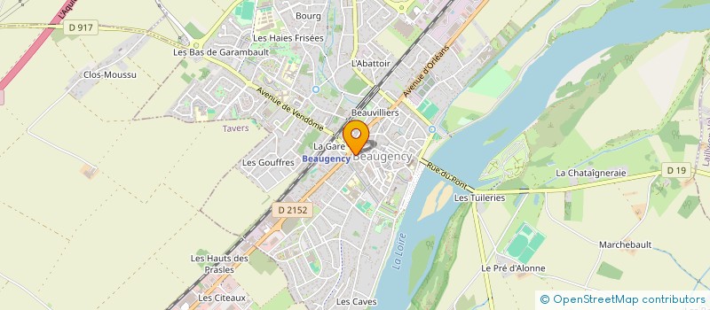 localisation de l'entreprise MONSIEUR MAXIME BARROSO à BEAUGENCY