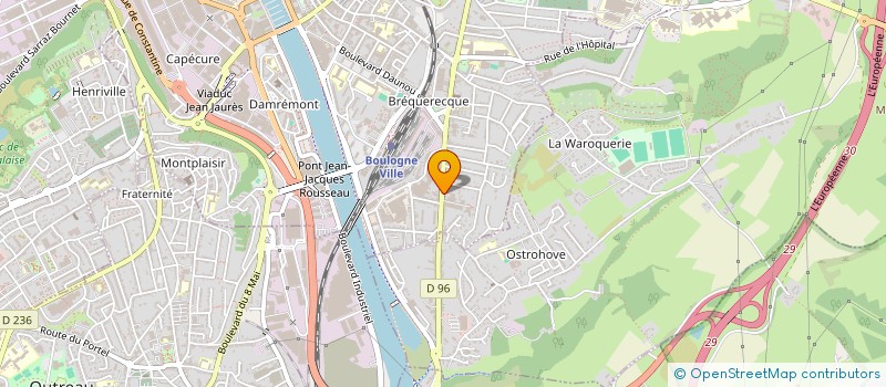 localisation de l'entreprise MONSIEUR MAXIME BATTEZ à BOULOGNE-SUR-MER