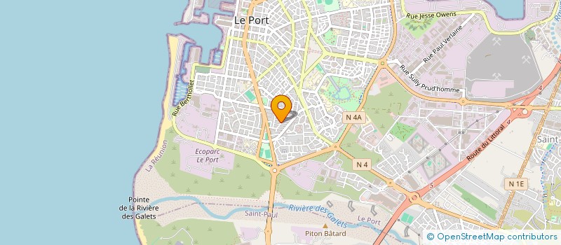 localisation de l'entreprise MONSIEUR MAXIME BATTY à LE PORT