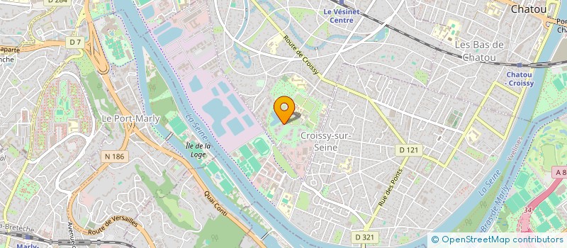 localisation de l'entreprise MONSIEUR MAXIME BAUDOIN  LE VESINET