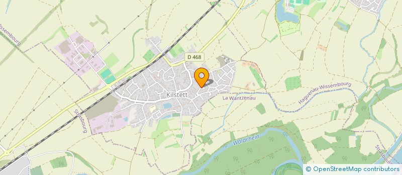 localisation de l'entreprise MONSIEUR MAXIME BAUER  KILSTETT