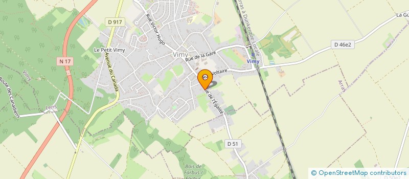 localisation de l'entreprise MONSIEUR MAXIME BAYER  VIMY