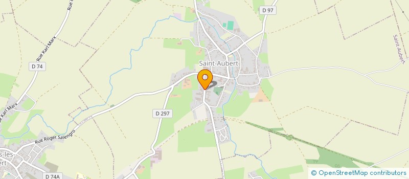 localisation de l'entreprise MONSIEUR MAXIME BAYET à SAINT-AUBERT