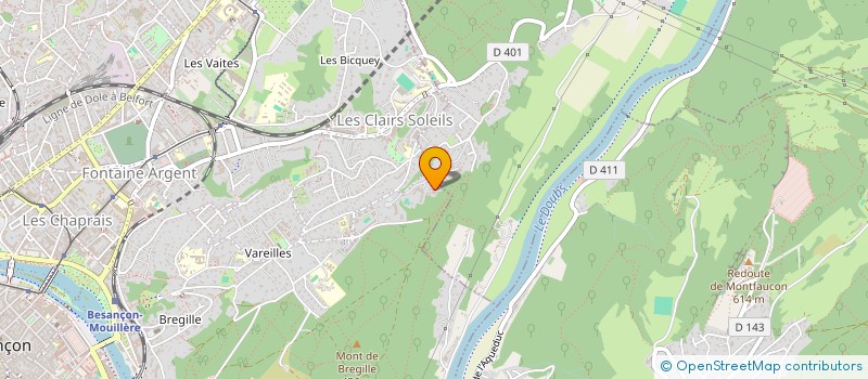 localisation de l'entreprise MONSIEUR MAXIME BAZARD  BESANCON