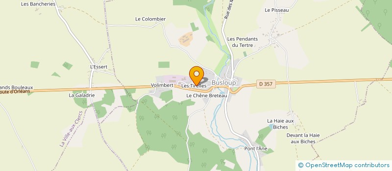 localisation de l'entreprise MONSIEUR MAXIME BEARNAIS  BUSLOUP