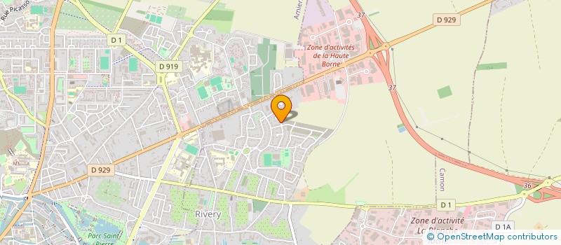localisation de l'entreprise MONSIEUR MAXIME BEAUBECQ  RIVERY