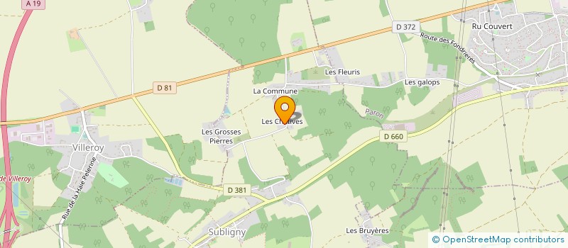 localisation de l'entreprise MONSIEUR MAXIME BEAUCOURT  SUBLIGNY