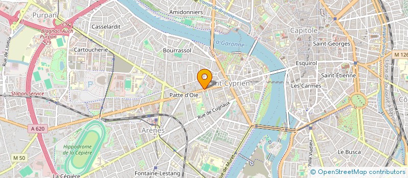 localisation de l'entreprise MONSIEUR MAXIME BEAUR  L'ISLE-JOURDAIN