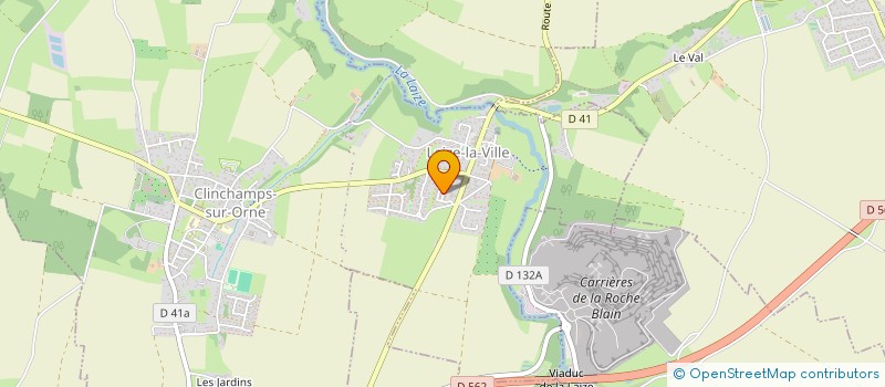 localisation de l'entreprise MONSIEUR MAXIME BEAUSSIRE  LAIZE-CLINCHAMPS