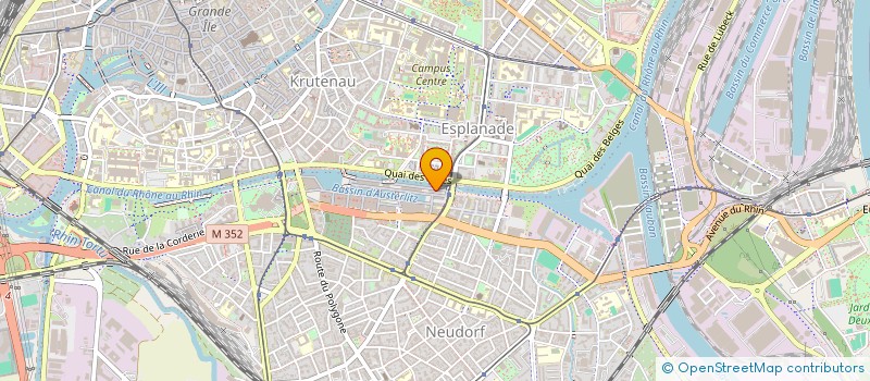 localisation de l'entreprise MONSIEUR MAXIME BECKER à STRASBOURG