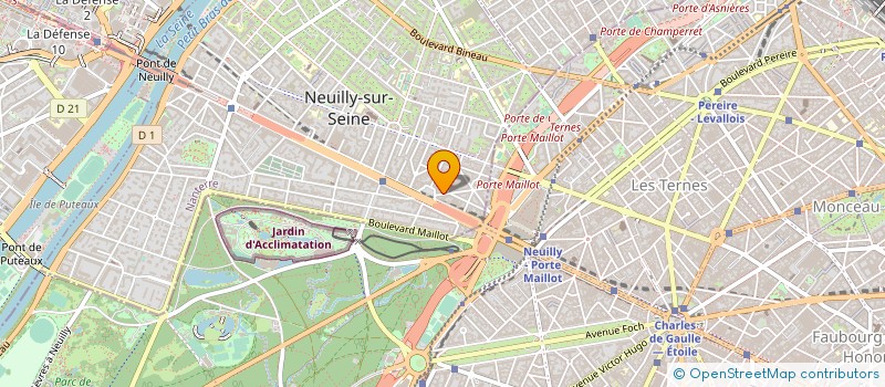 localisation de l'entreprise MONSIEUR MAXIME BECQUIGNON à NEUILLY-SUR-SEINE