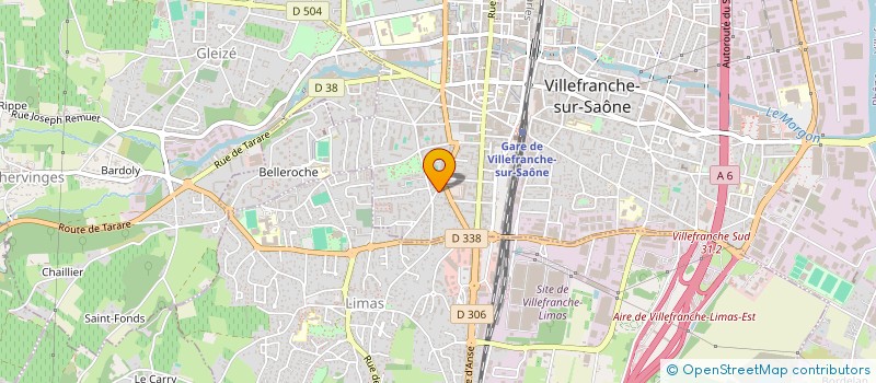 localisation de l'entreprise MONSIEUR MAXIME BEGEL  VILLEFRANCHE-SUR-SAONE