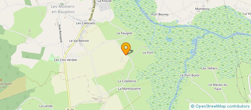 localisation de l'entreprise MONSIEUR MAXIME BEGIN  PICAUVILLE